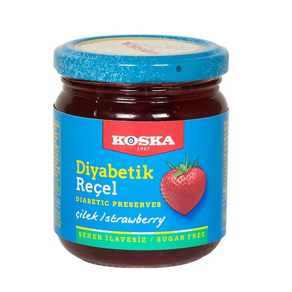Suger Free Strawberry Jam 240 gr