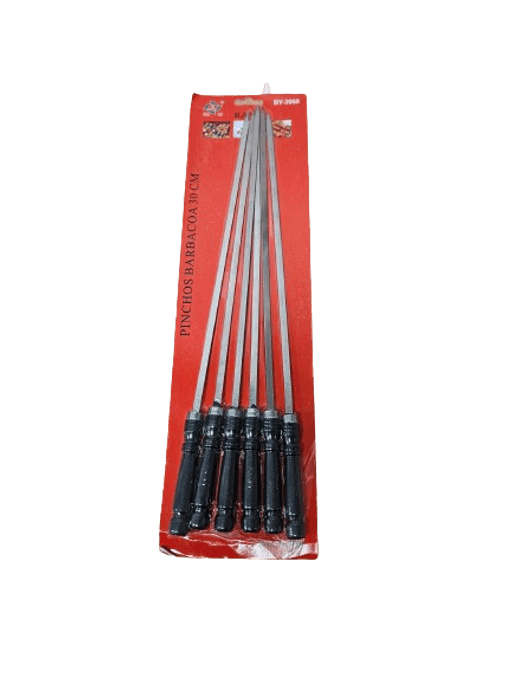 BBQ Skewers 0.6x50cm 6pc - Best Grocery