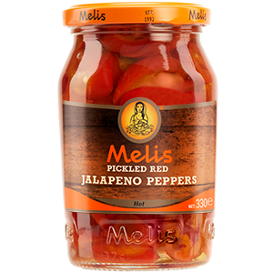 PICKLED RED JALAPENO PEPPERS 680 ml