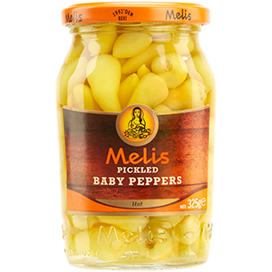 PICKLED BABY HOT PEPPERS 370 ml