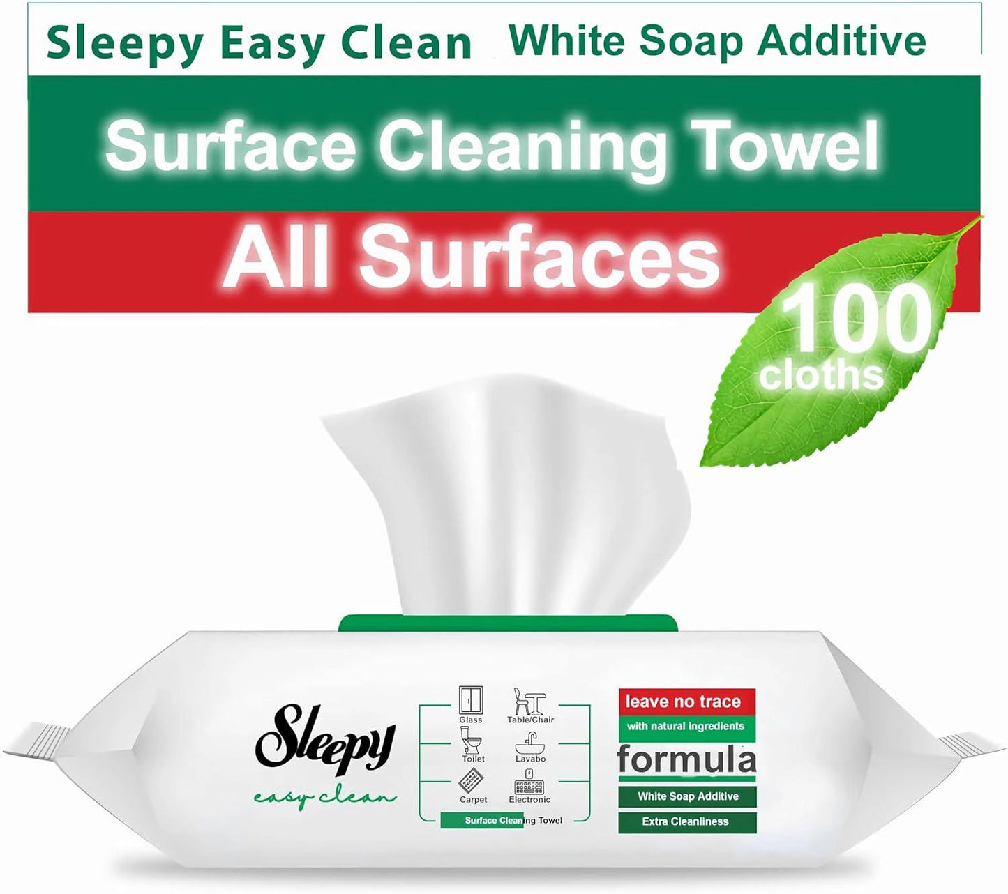 Sleepy Cleaning Towel 100Pcs - Best Grocery