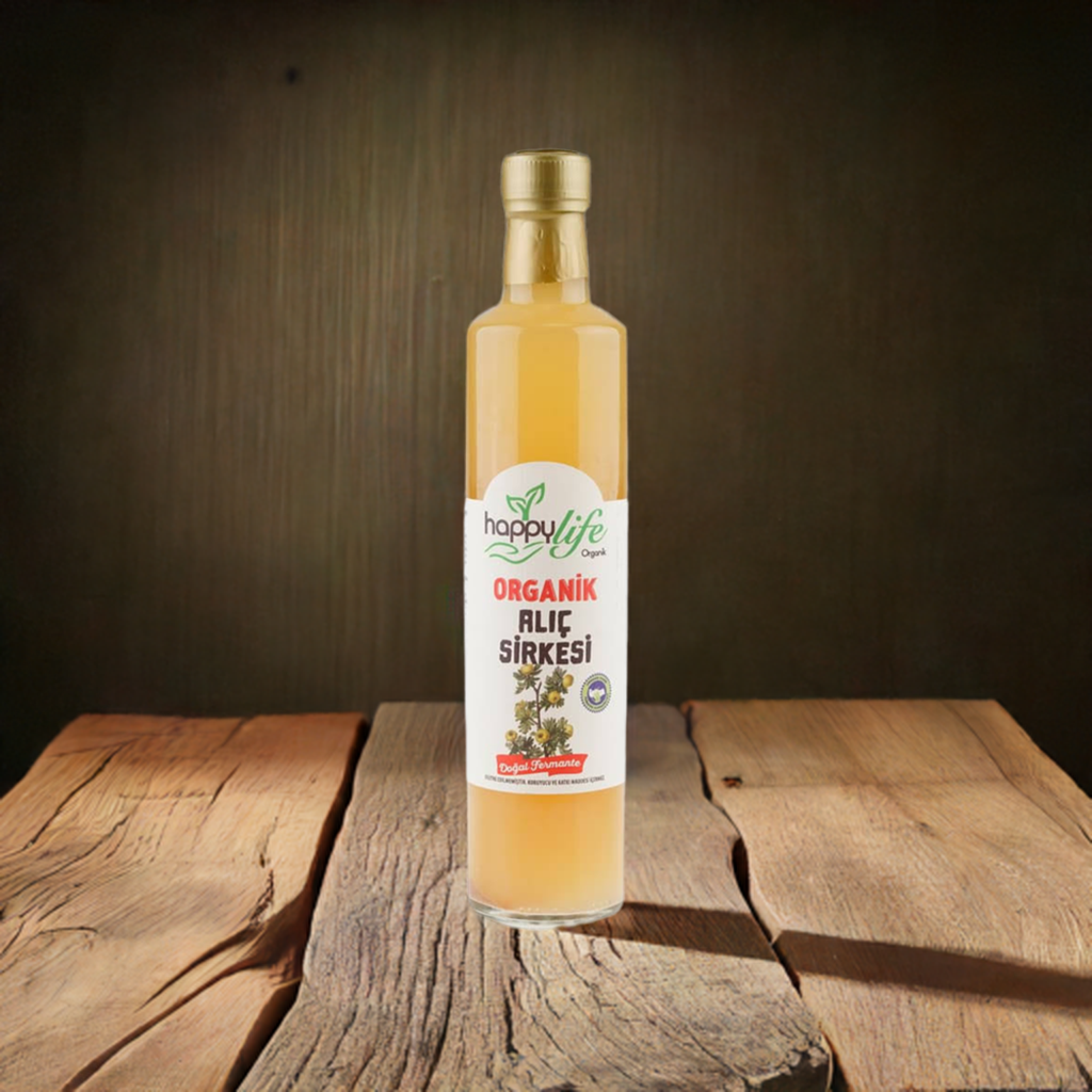 Happy Life Organic Alic Vinegar 500ml - Best Grocery