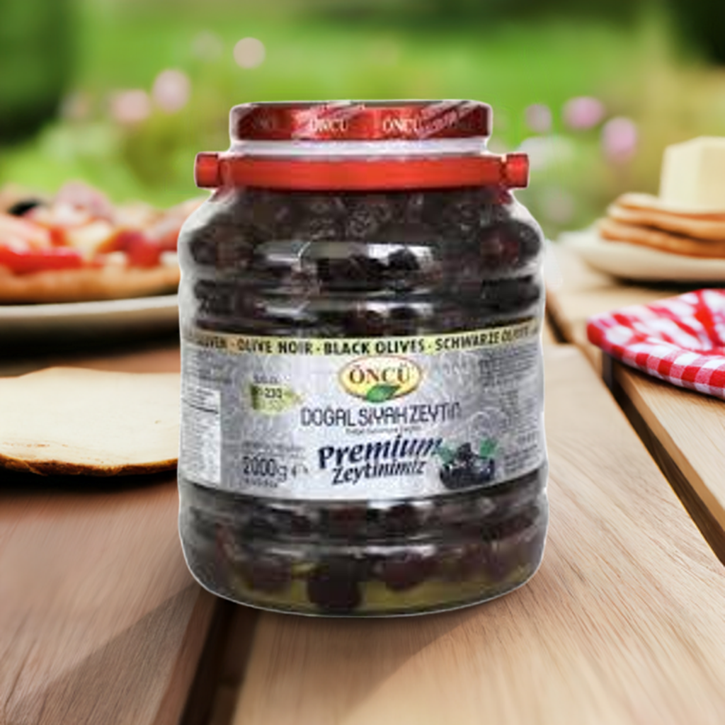 Oncu Black Olives 2XL 2 kg - Best Grocery