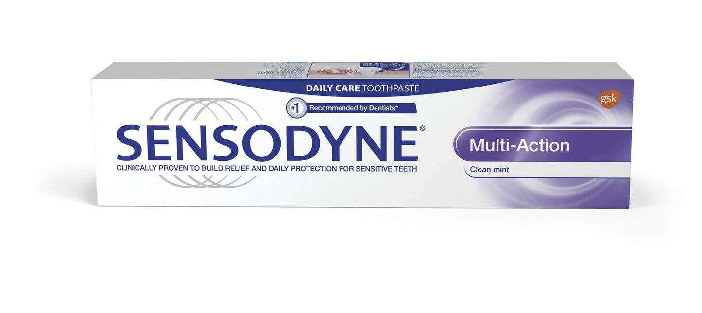 Sensodyne Multi-Action Toothpaste Clean Mint 100 mL - Best Grocery