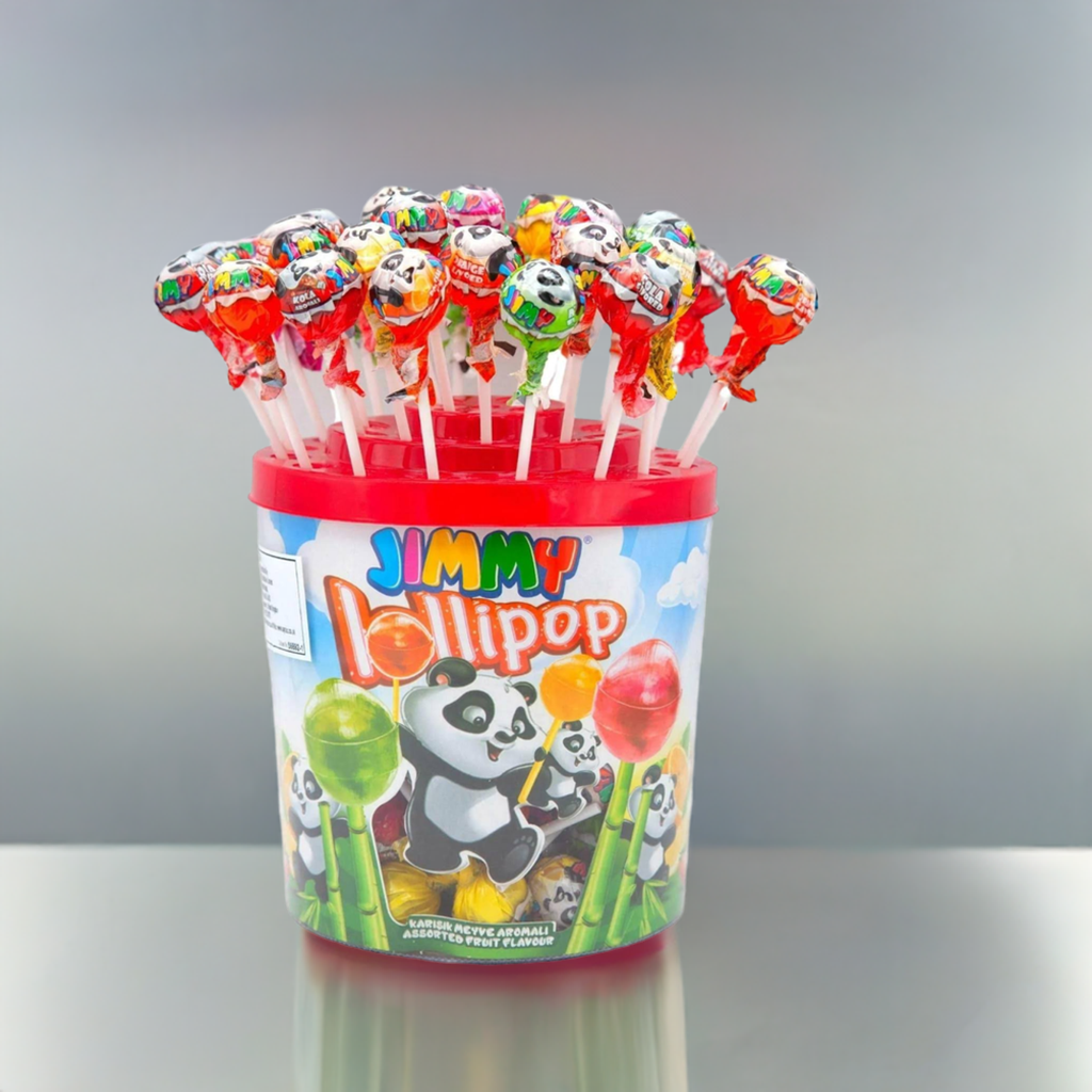 Tayas - Jimmy Lollipop (11 Gr X 100 Pcs) 100 lollypops - Best Grocery