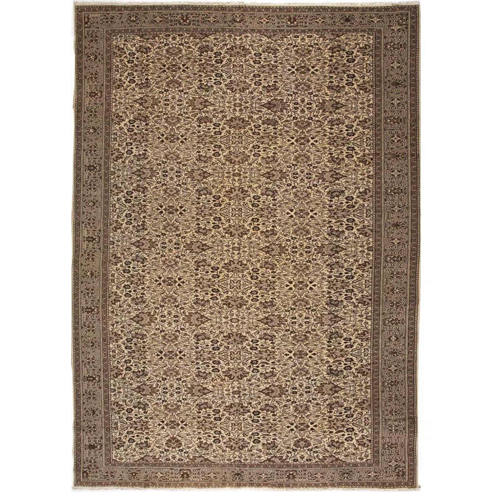 Vintage One-of-a-Kind 8'10" X 12'5" 1940s Wool Area Rug in - Best Grocery