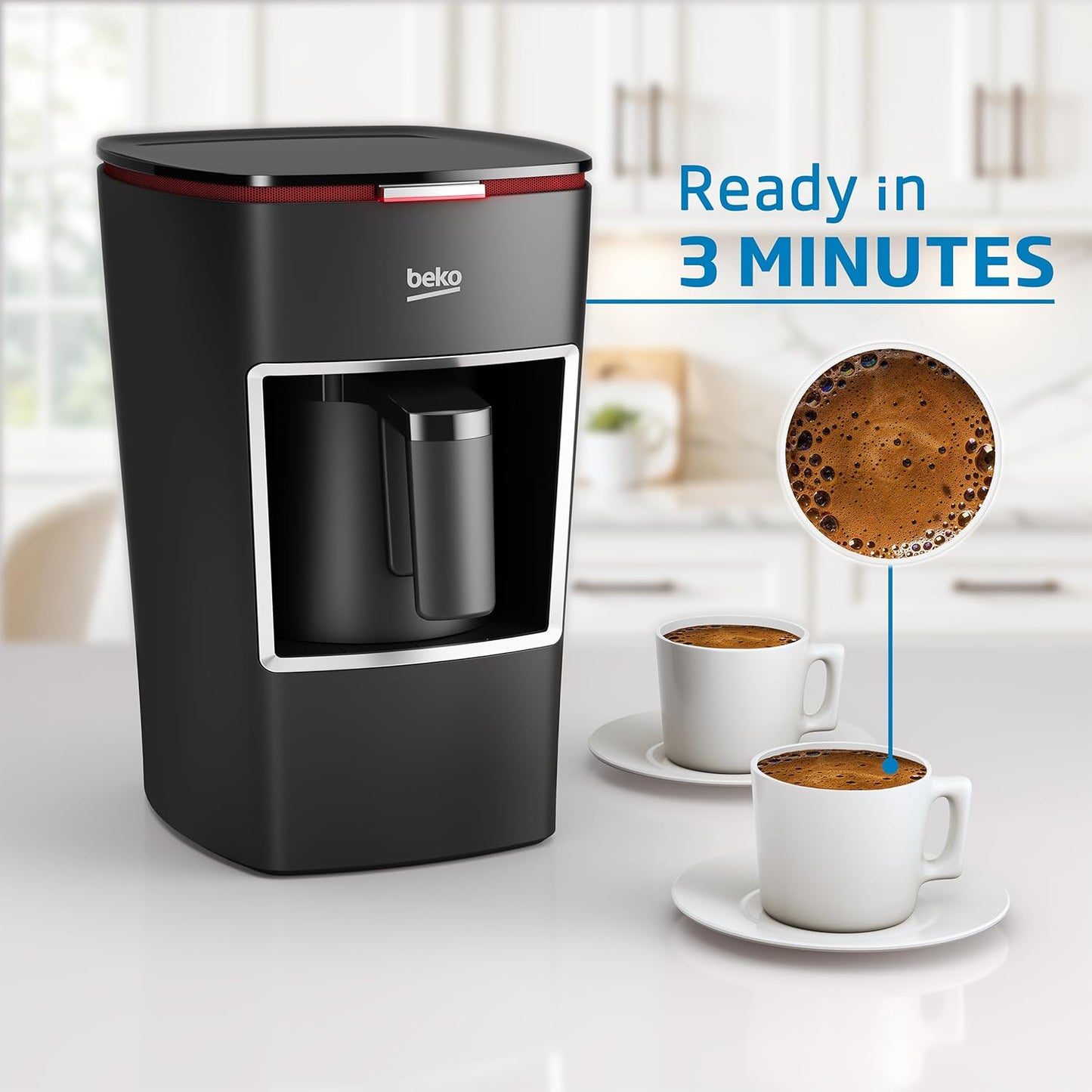Beko Turkish Coffee Maker – New Machine, New Look, New Elegant Design