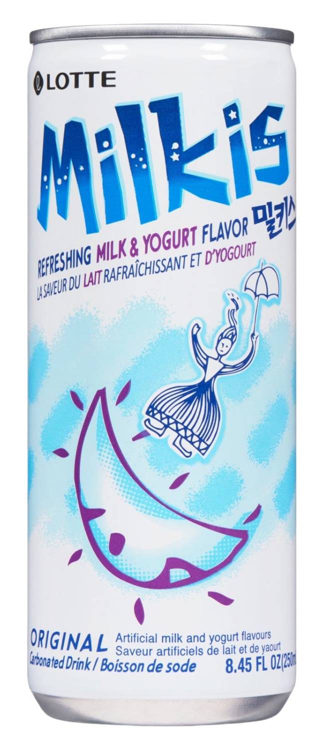 Milkis Carbonated Drink, Milk-Yogurt (250 ml)