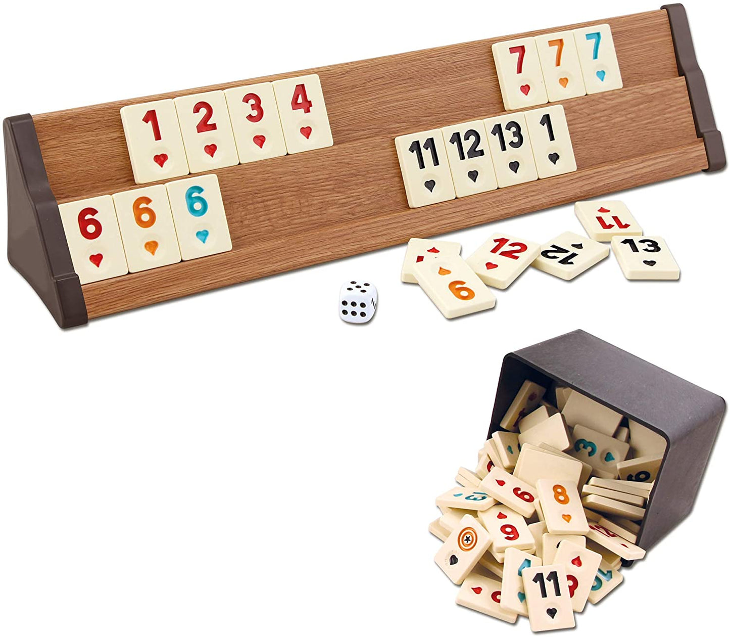 Okey Takımı Ahşap - Okey Game Super Wooden - Best Grocery