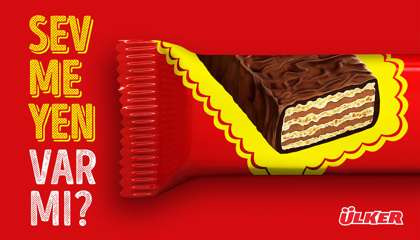 Ulker Milk Chocolate Coated Wafer With Hazelnut Cream - Best Grocery