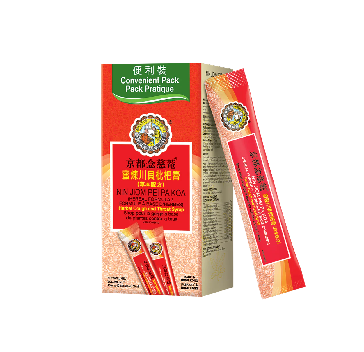 Nin Jiom Pei Pa Koa Convenient Pack 150 ml