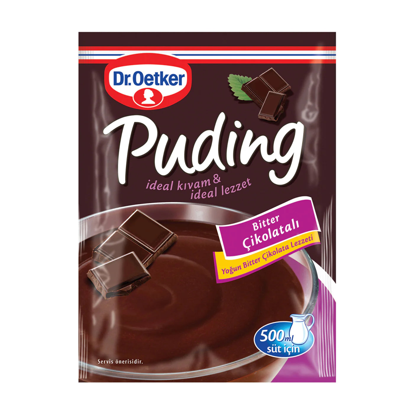 Dr Oetker Chocolate Bitter Pudding 111 gr - Best Grocery