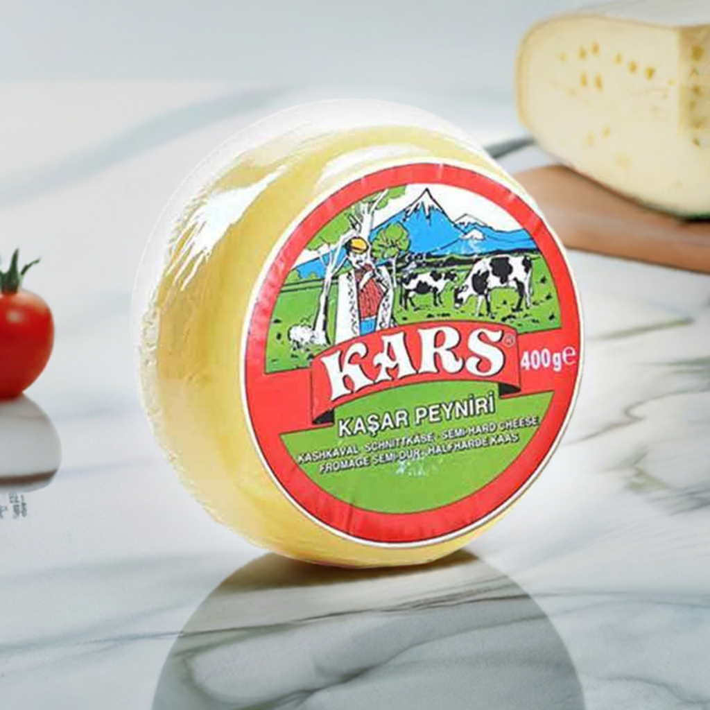 Kars Cheddar Cheese 400g- Kars Kasar Peyniri 400g - Best Grocery