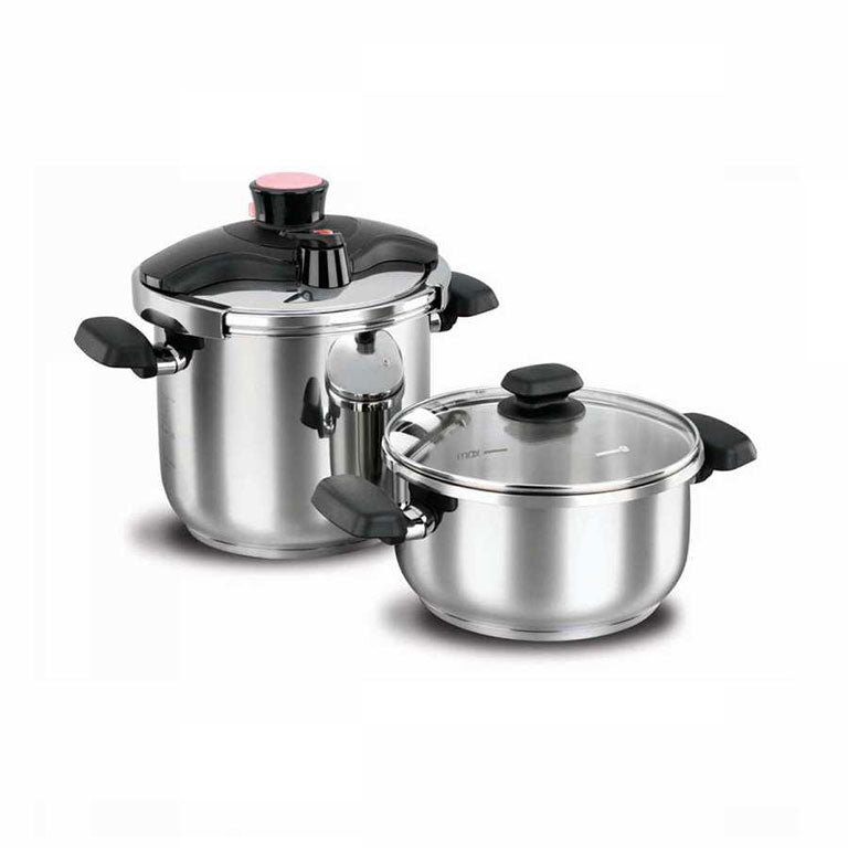 Korkmaz Vita Pressure Cooker Set A158 – Korkmaz Vita Duduklu Tencere Takimi - Best Grocery