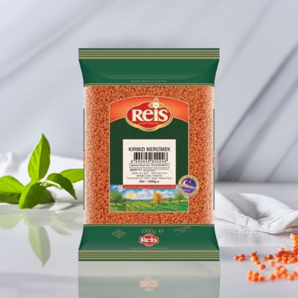 Reis Whole Red Lentil 1 Kg - Best Grocery