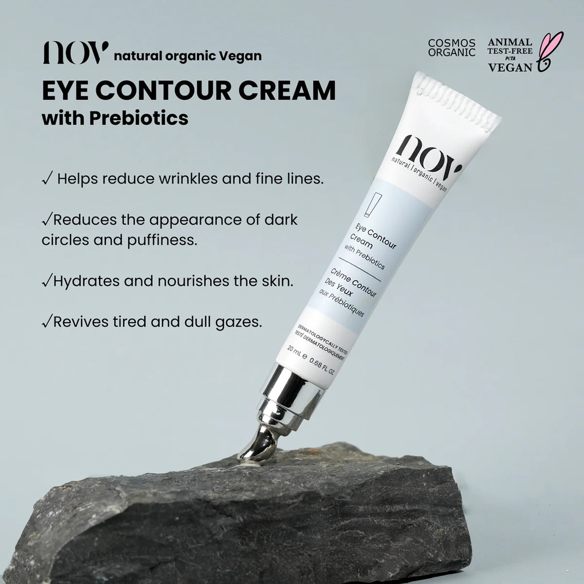 Eye Contour Cream 5in1 with Prebiotics - Best Grocery