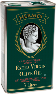 Hermes Extra Virgin Olive Oil 3 lt