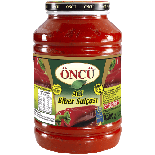 Oncu Hot Pepper Paste (4.3 Kg) - Best Grocery